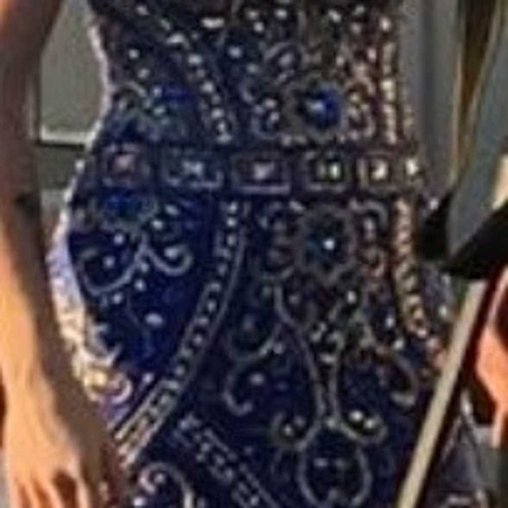 Blue Prom Dress - image 3