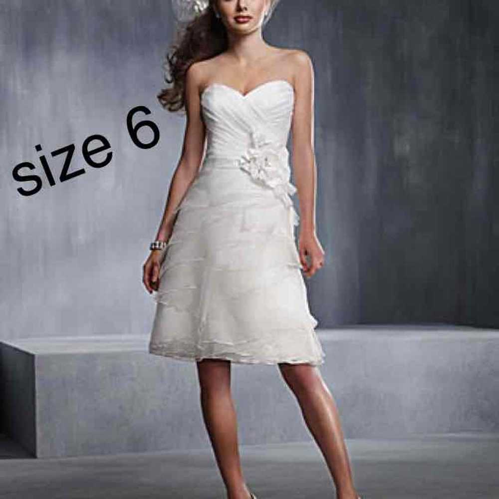 Alfred Angelo Wedding Dress size 6 - image 1