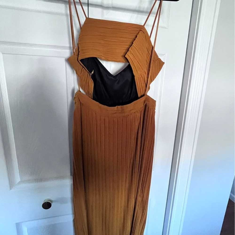 A.L.C. Marigold Sienna Pleated Midi Dress - image 7