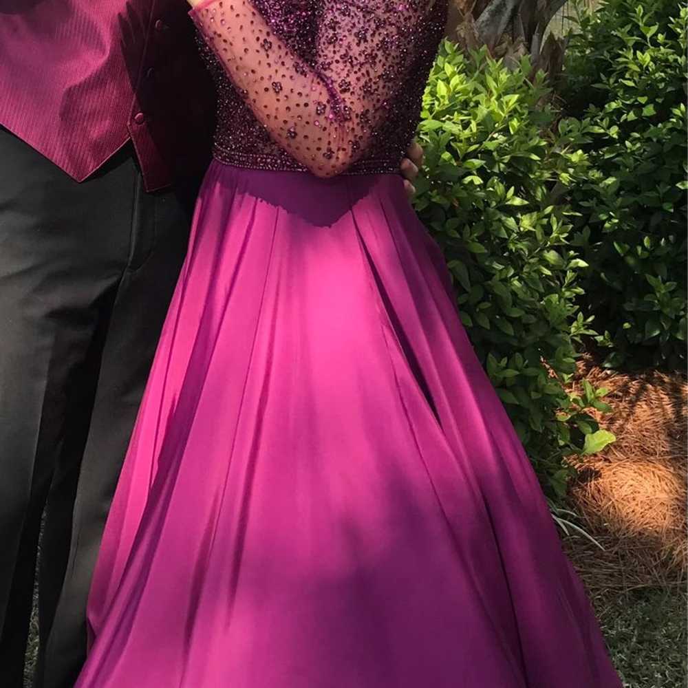 mori lee prom dress size 10 - image 3