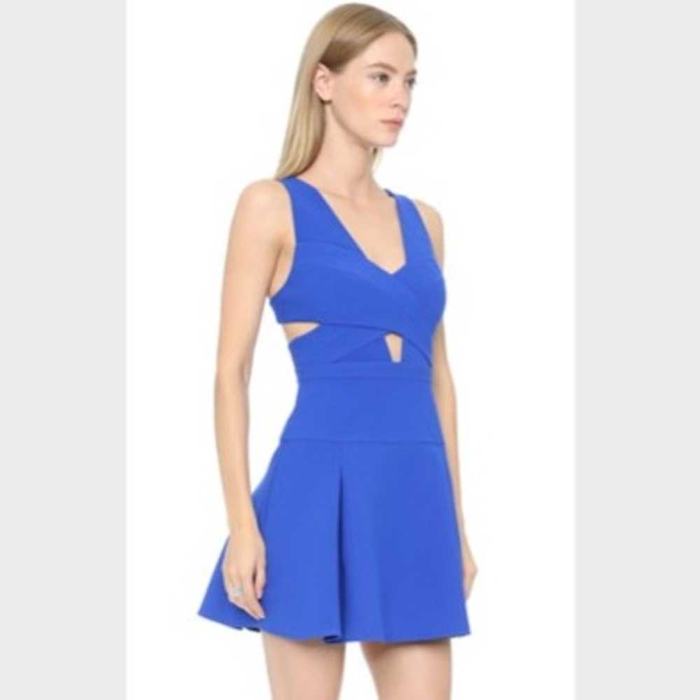 Royal Blue Harlie Cutout Dress - image 2