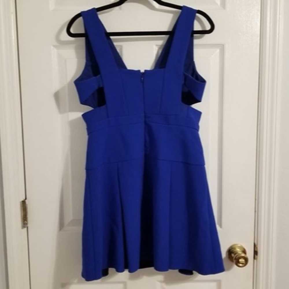Royal Blue Harlie Cutout Dress - image 7