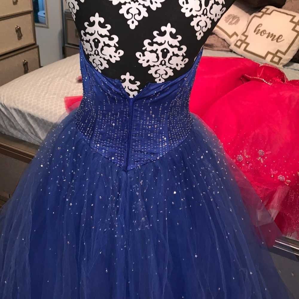 Royal Blue Formal Dress - image 2