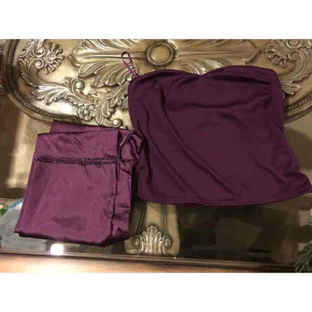 Purple Elegant Party Gown - image 2
