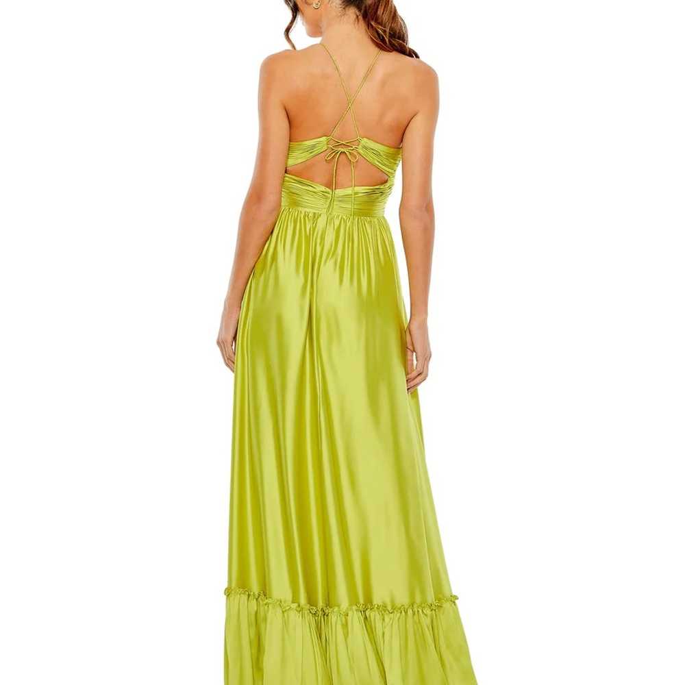 Mac Duggal Green Chartreuse Dress - image 3