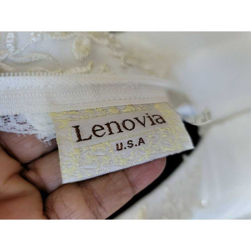 Lenovia Women White Polyester Halter Neck Sleevel… - image 9