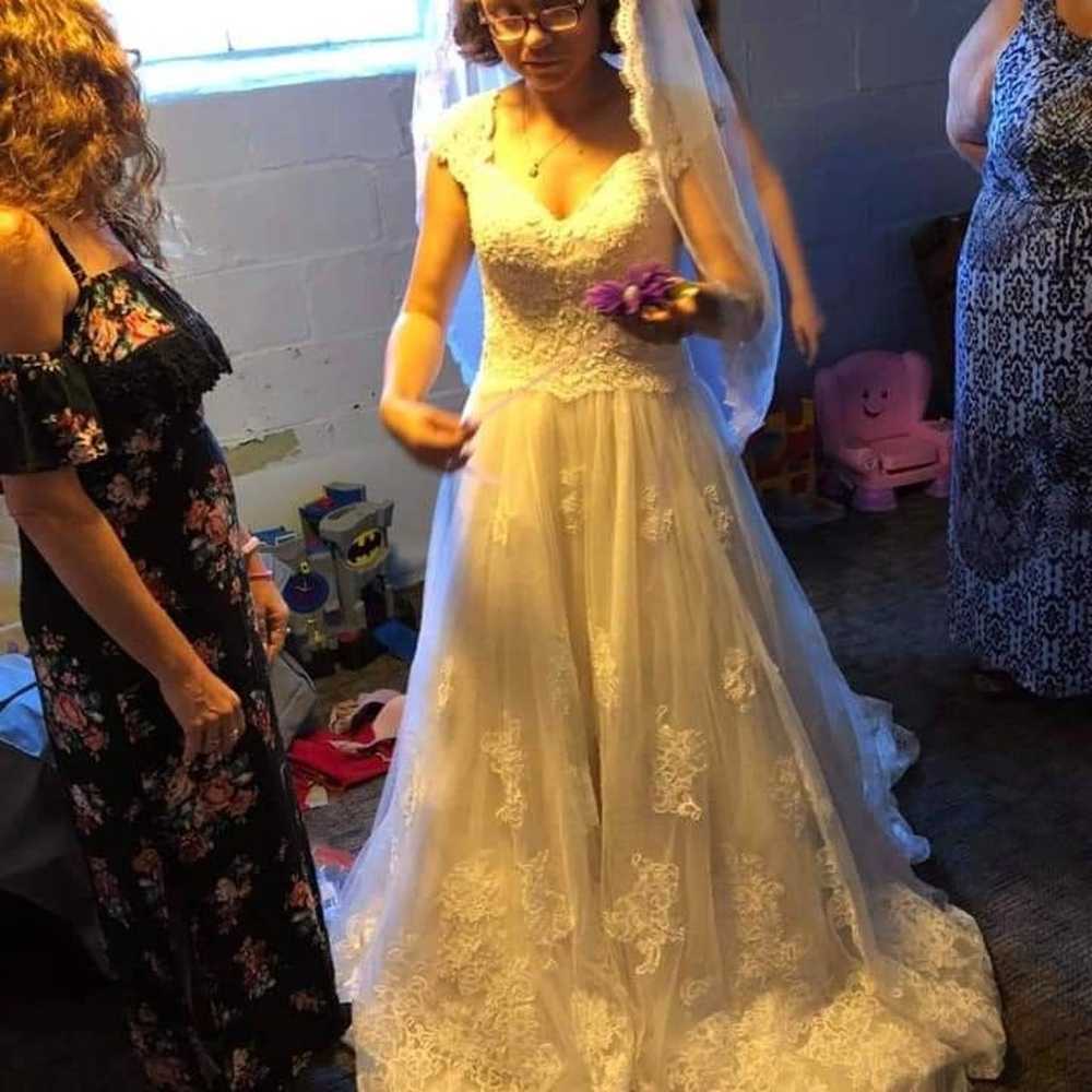 Size 8 Wedding Dress - image 2