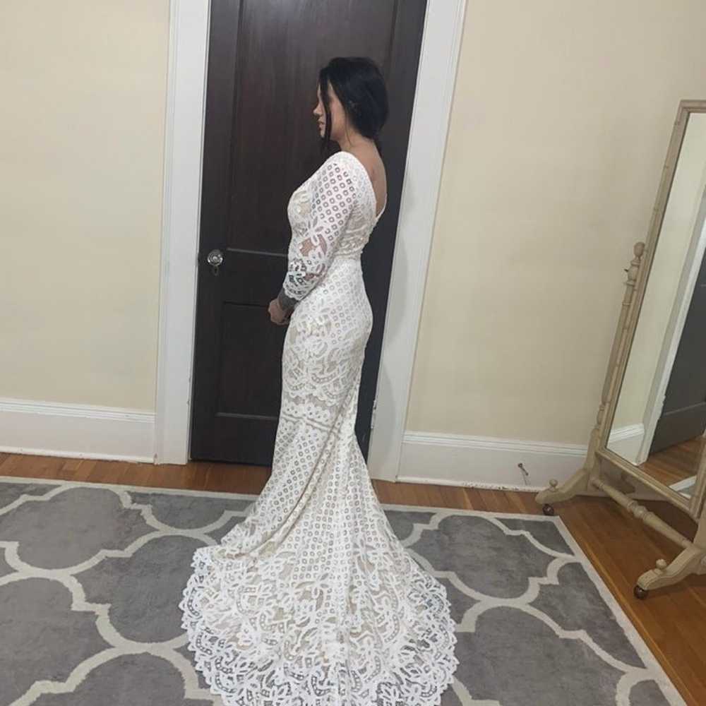 Lace Wedding Dress - image 2