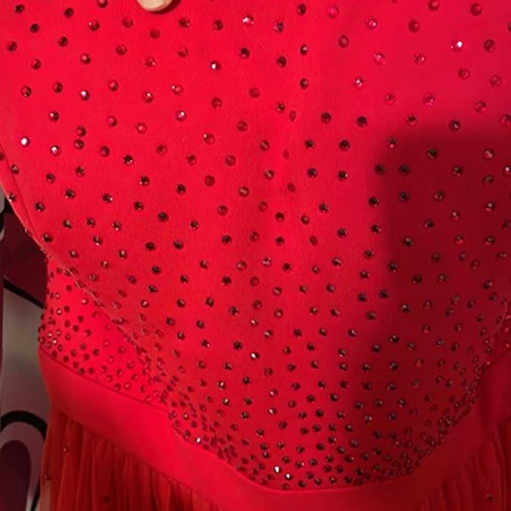 Red Sherri Hill Prom Dress - image 4