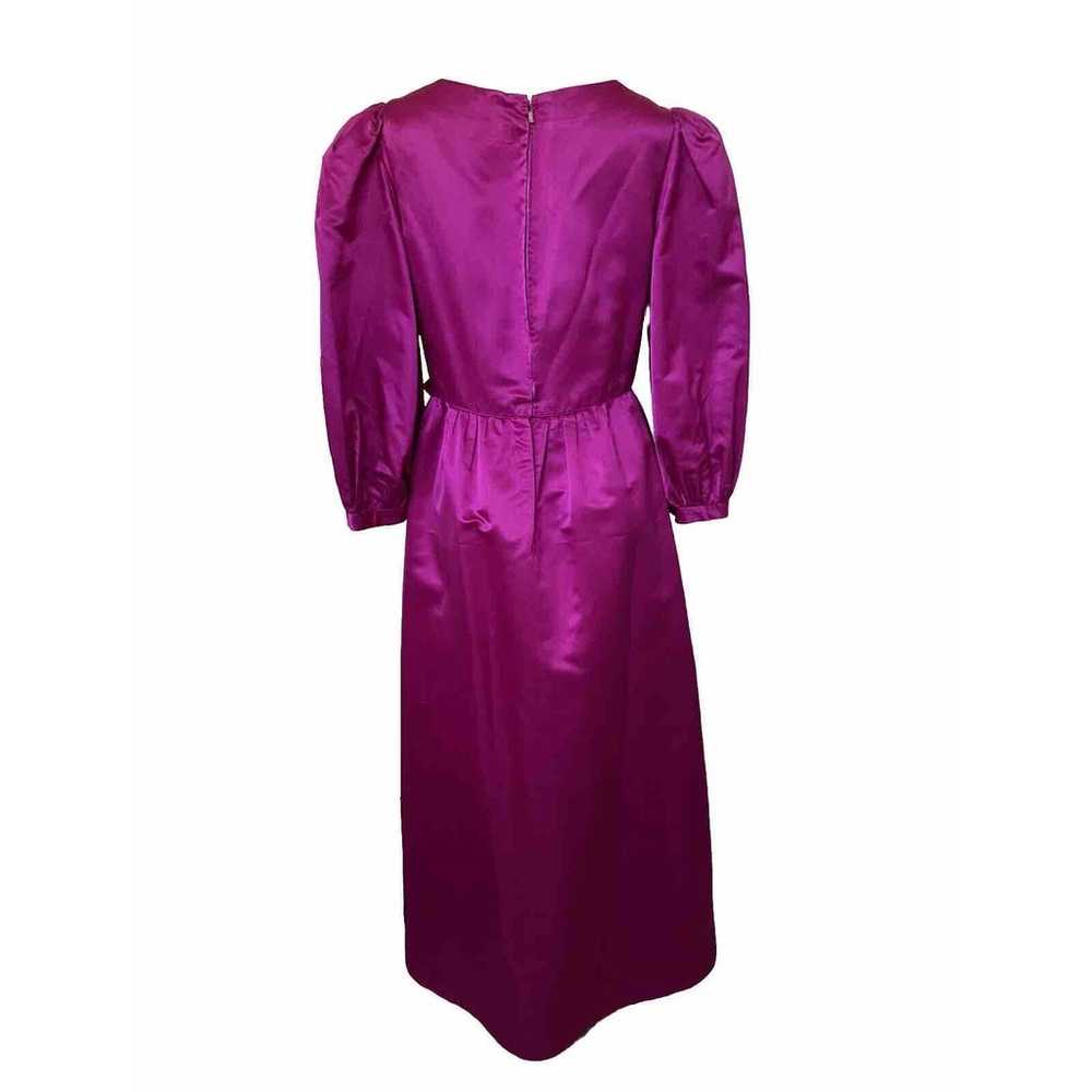 Victoria Royal Ltd Gown Maxi Dress Satin V neck B… - image 3