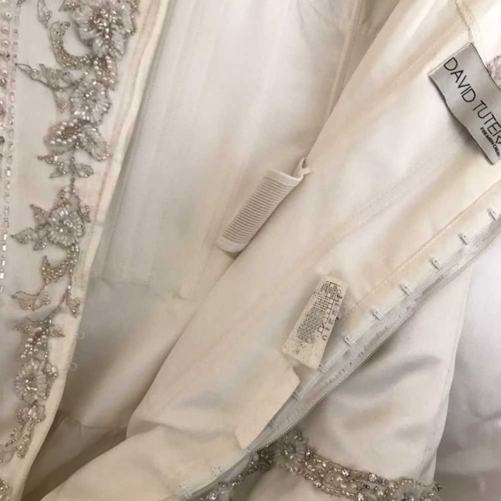 Ballgown Beaded Bodice Wedding Dress - image 11