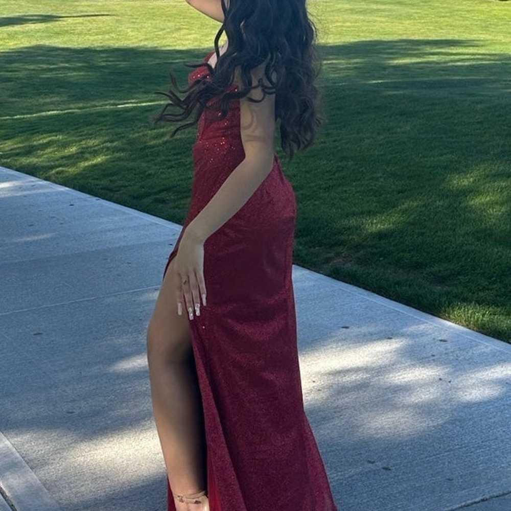 red prom dress size 0 - image 5