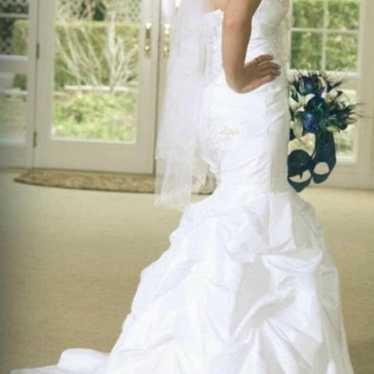 Wedding dress and veil - image 1