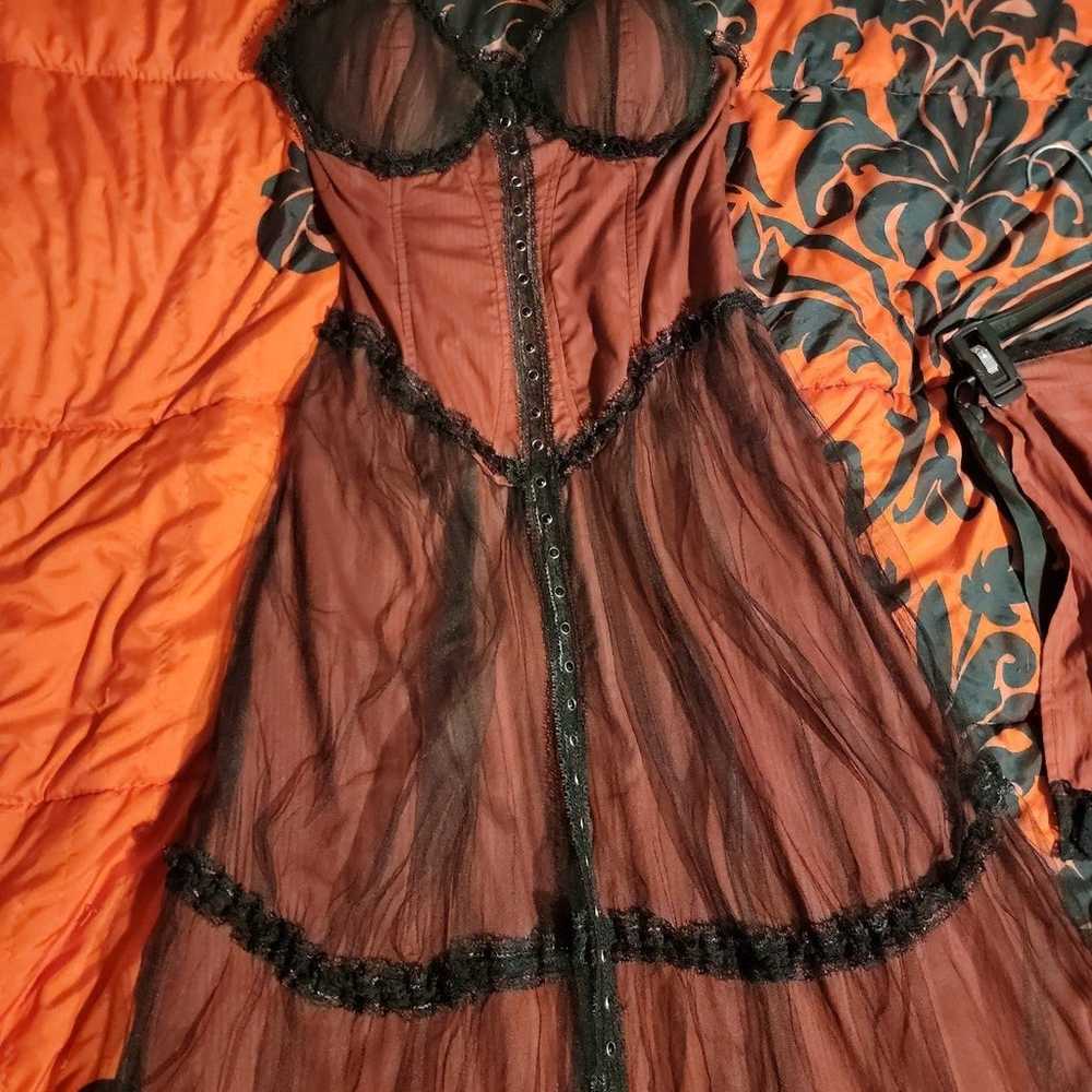 Lip service goth gown - image 2