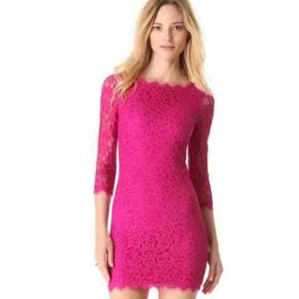 Diane Von Furstenberg Lace Dress - image 2