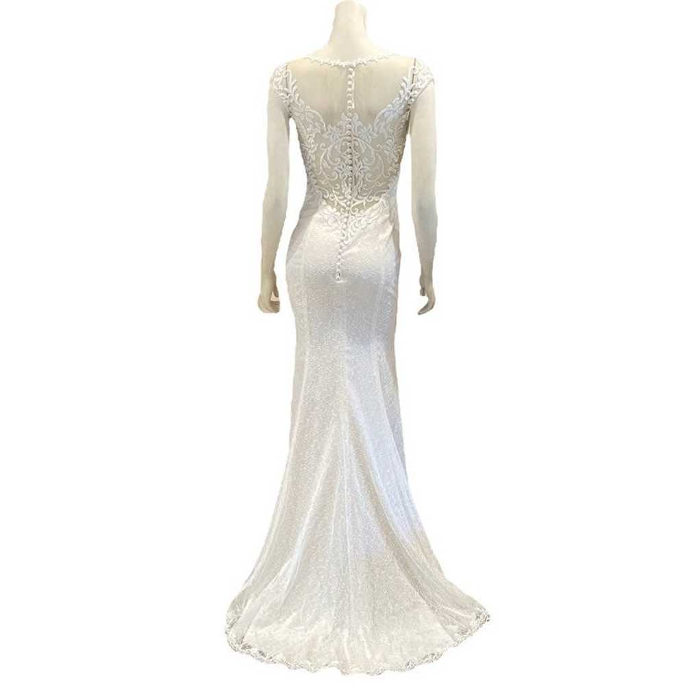 Nora Naviano Lace Wedding Gown - image 12