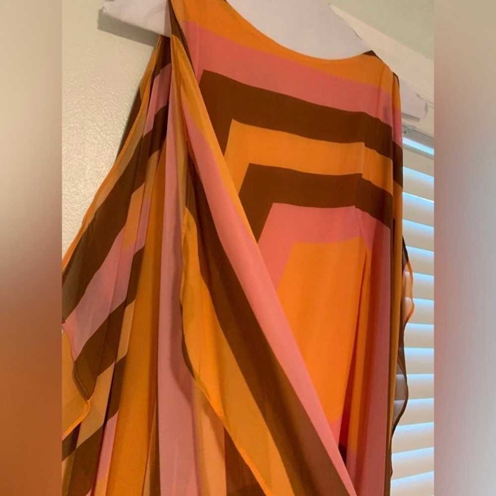 NWOT Akris Silk Trapezoid Runway Dress Size 4 US … - image 10