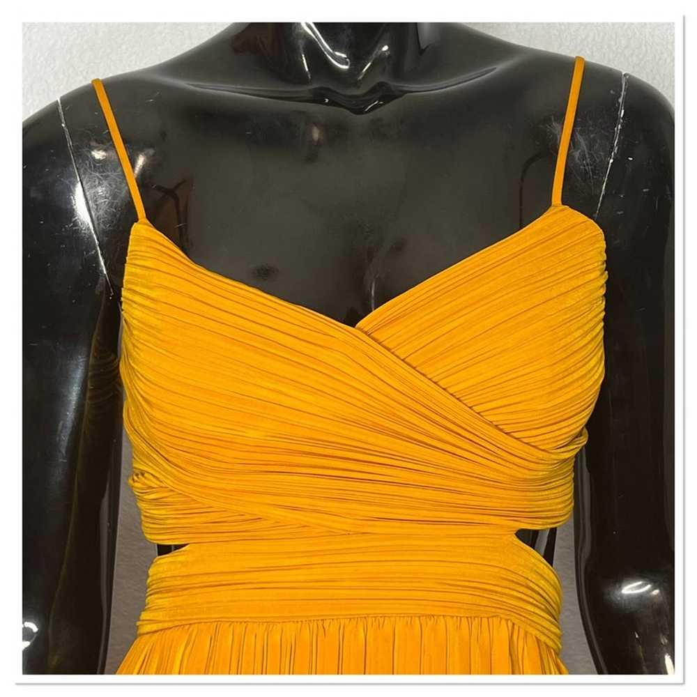 A.L.C. Sienna Dress In Marigold Sz 6 - image 4