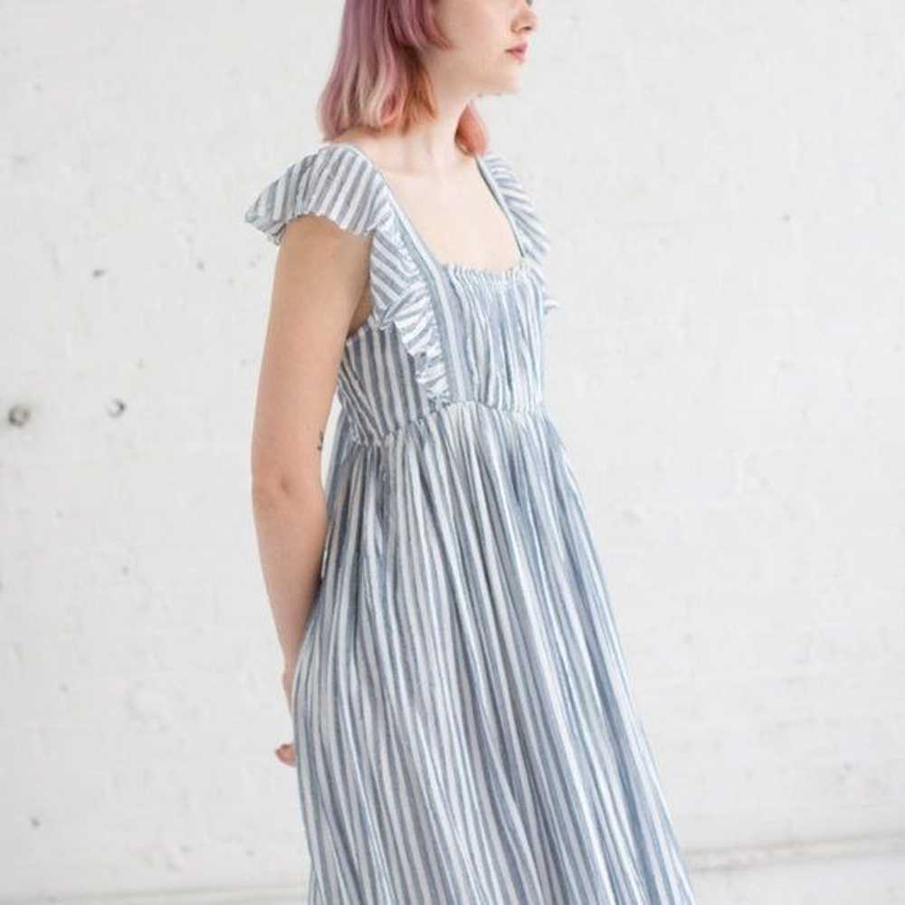Ulla Johnson Ariane Reversible Striped Maxi Dress - image 12