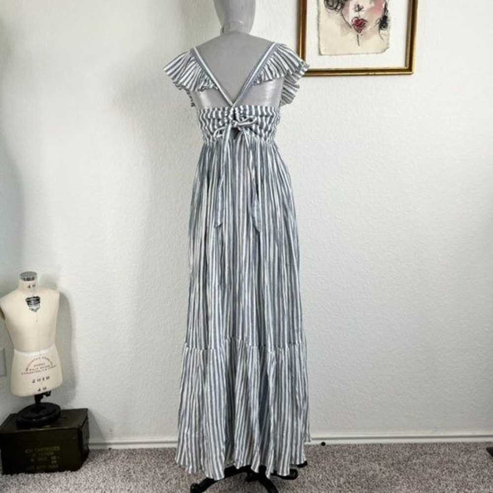 Ulla Johnson Ariane Reversible Striped Maxi Dress - image 5