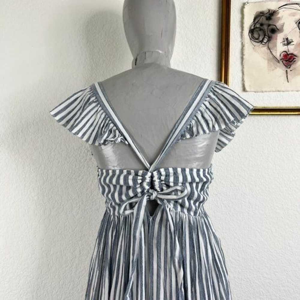 Ulla Johnson Ariane Reversible Striped Maxi Dress - image 6
