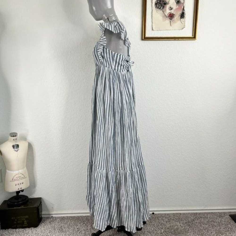 Ulla Johnson Ariane Reversible Striped Maxi Dress - image 7