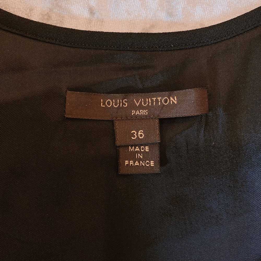Louis Vuitton Viscose × Rayon black dress - image 9
