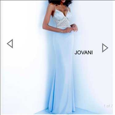 Jovani light blue dress