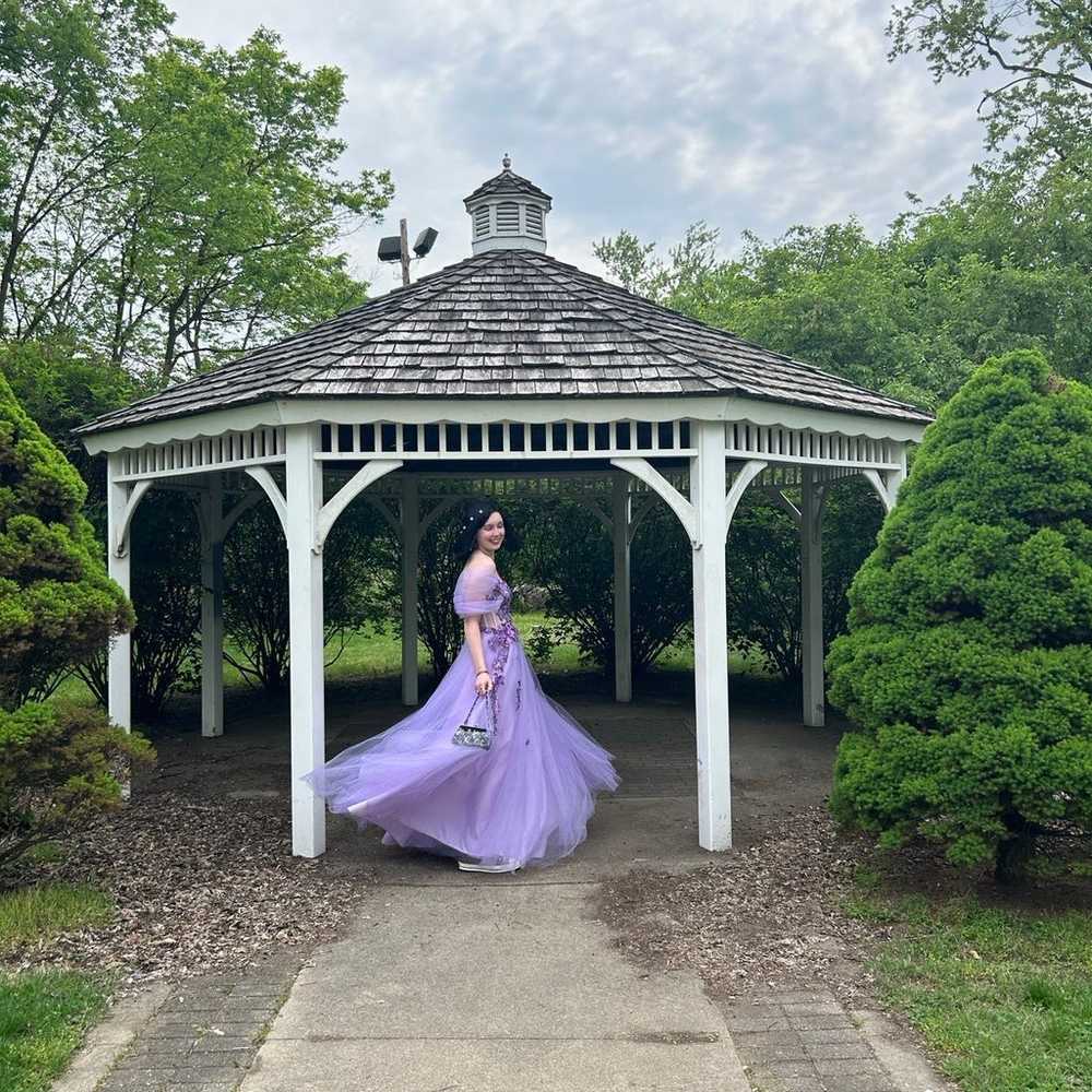 Purple Fairy Ball Gown - image 2