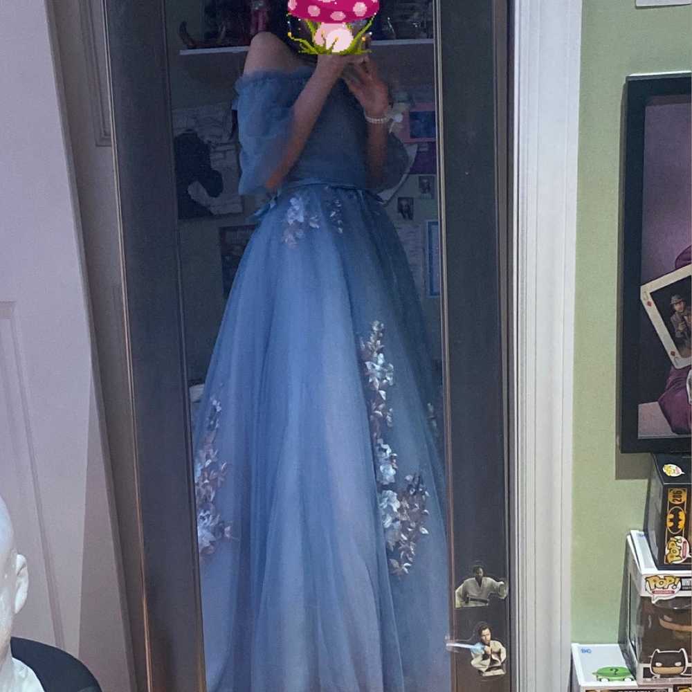 Blue Fairy Princess Dress - image 4