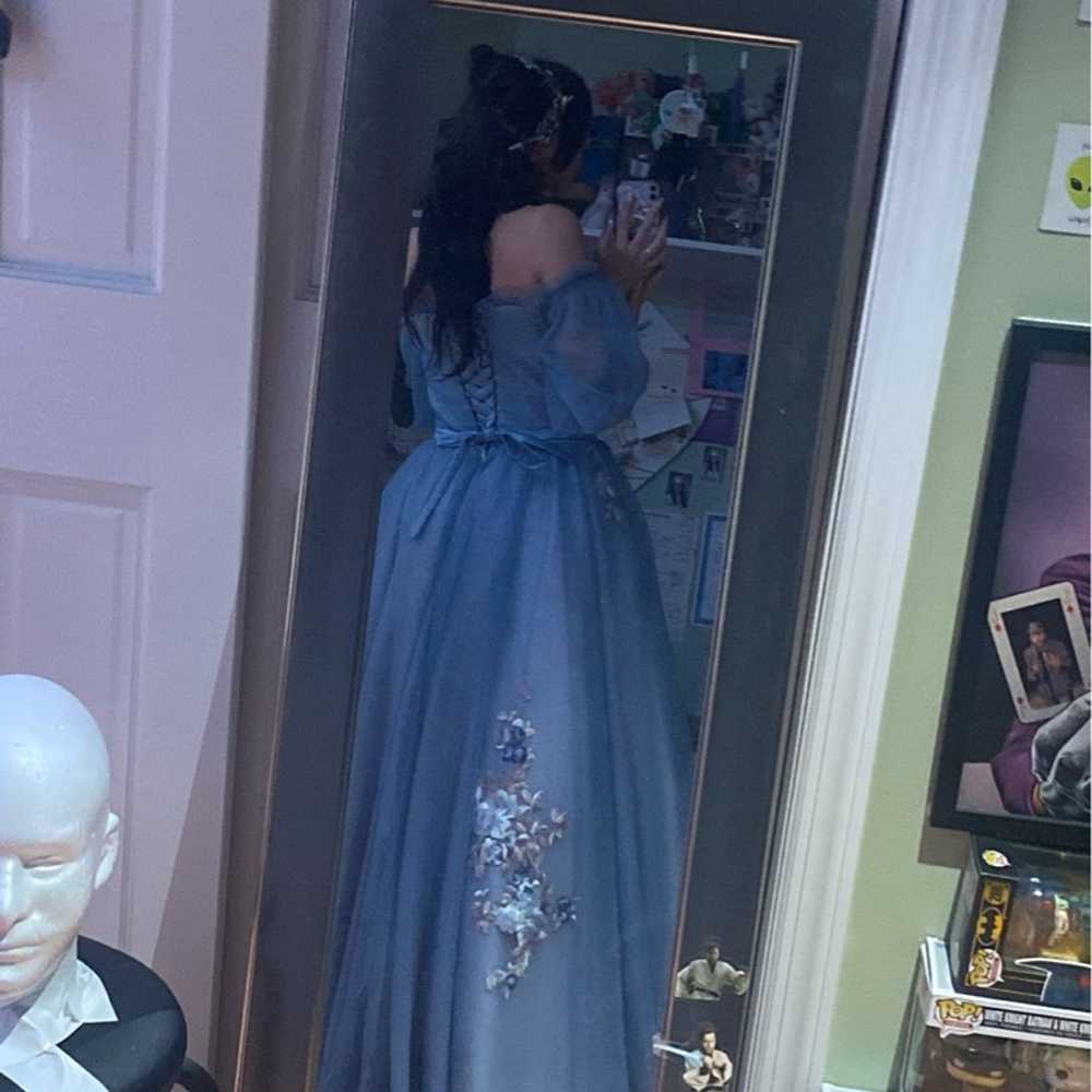 Blue Fairy Princess Dress - image 5
