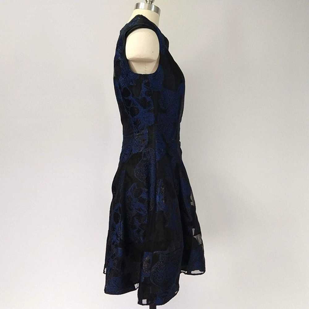 Talbot Runhof Metallic Twig Dress Metallic Silk J… - image 5