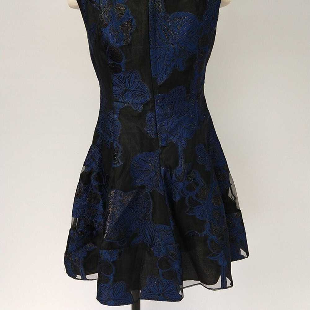 Talbot Runhof Metallic Twig Dress Metallic Silk J… - image 7
