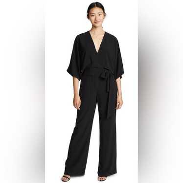 Halston Heritage Women’s Jumpsuit Black Size 8 Wid