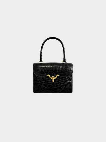 Hermès 1960s Black Sac Vasco Handbag - image 1