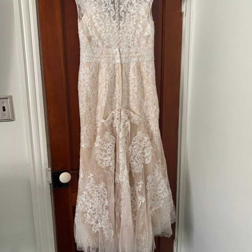 Oleg Cassini wedding dress cwg807 size 12p - image 2