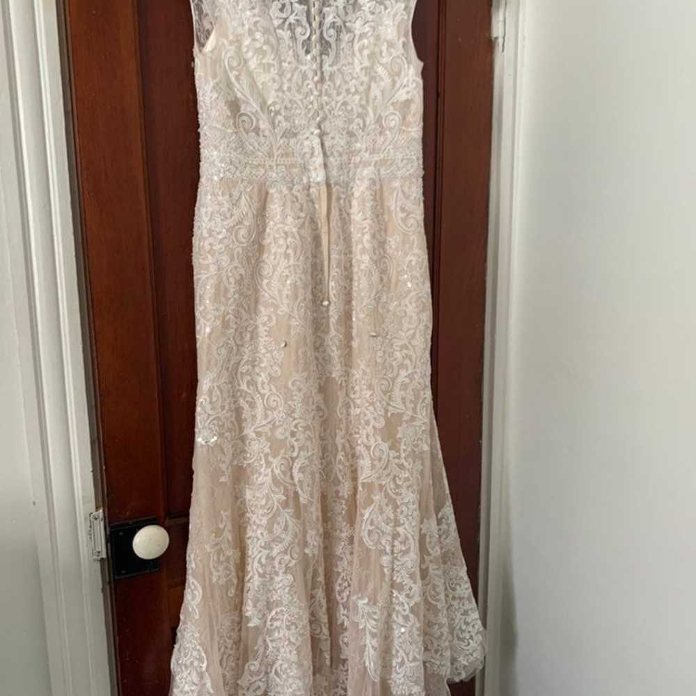 Oleg Cassini wedding dress cwg807 size 12p - image 6