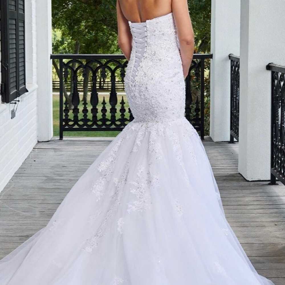 NEW Mermaid Wedding Gown - image 2
