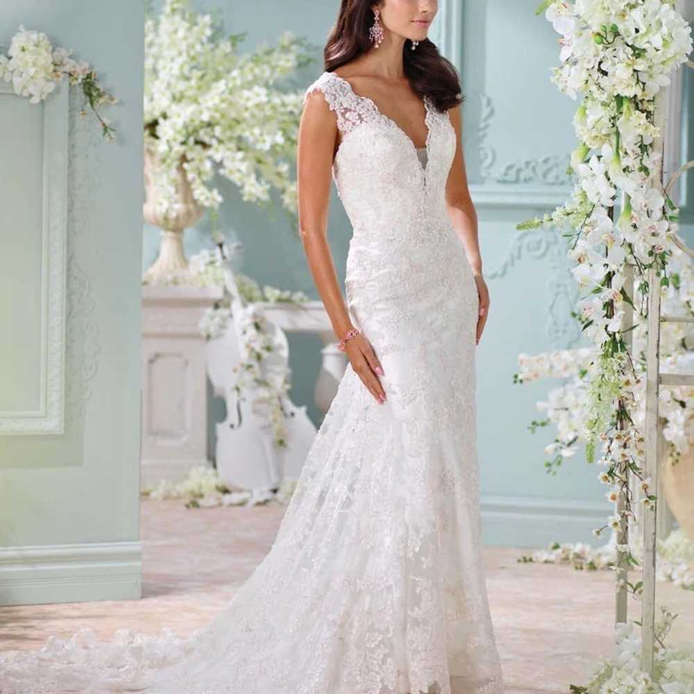 David Tutera/Mon Cheri Dayton Wedding Dress - image 10