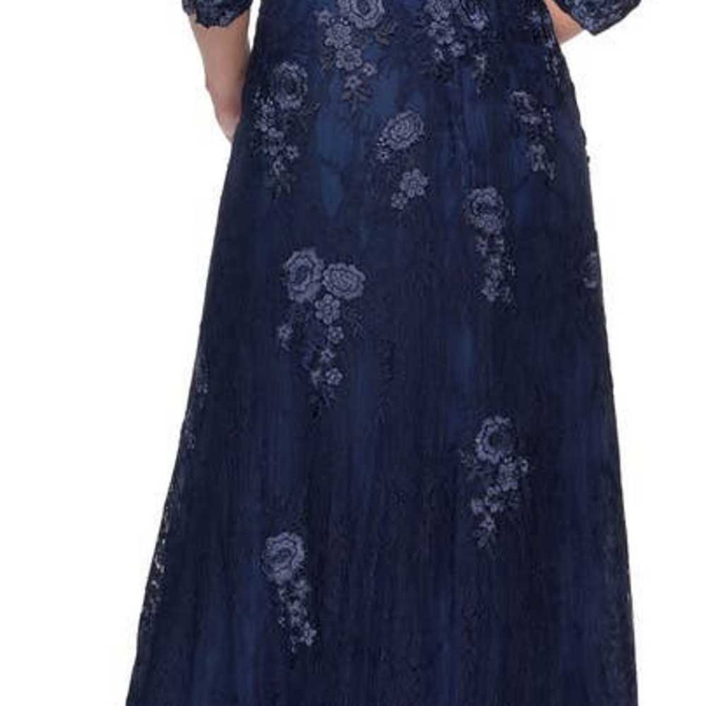 la femme embroidered lace gown - image 3