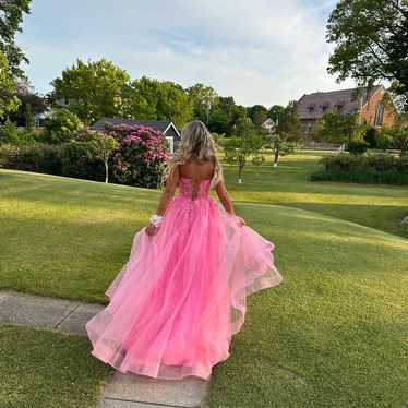 Pink Jovani prom dress