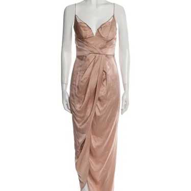 ZIMMERMANN Blush Pink Silk Long Dress