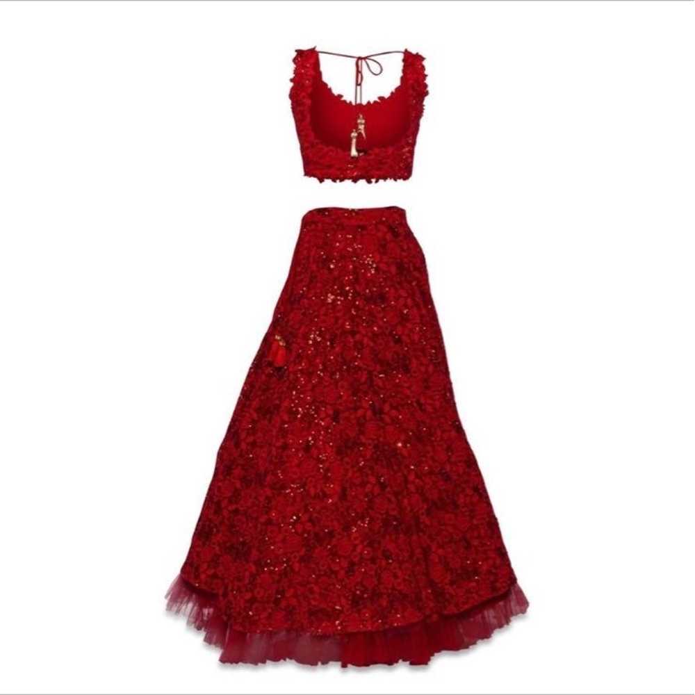 Indian Red Ghaghra / Lehnga - image 2