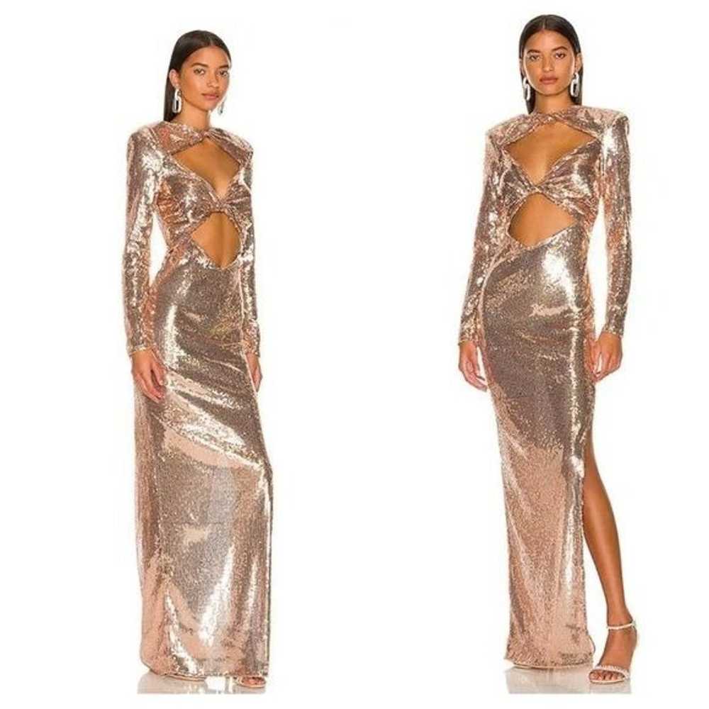 Bronx and banco / Daphne slit cutout  Maxi Dress … - image 1