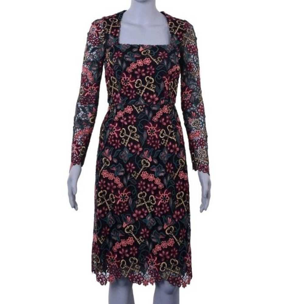 Dolce&Gabbana Keys Embroidery Dress - image 1