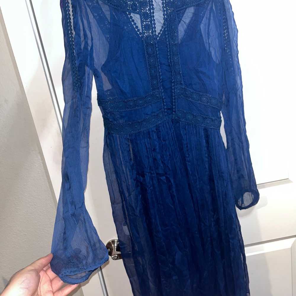 Sundance “Time After Time” Dress in Lapis Blue - … - image 5