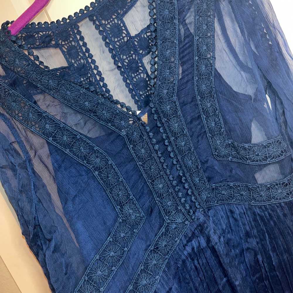 Sundance “Time After Time” Dress in Lapis Blue - … - image 6