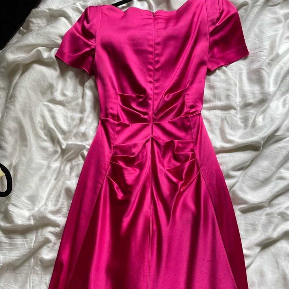 Talbot Runhof pink silky gown - image 7