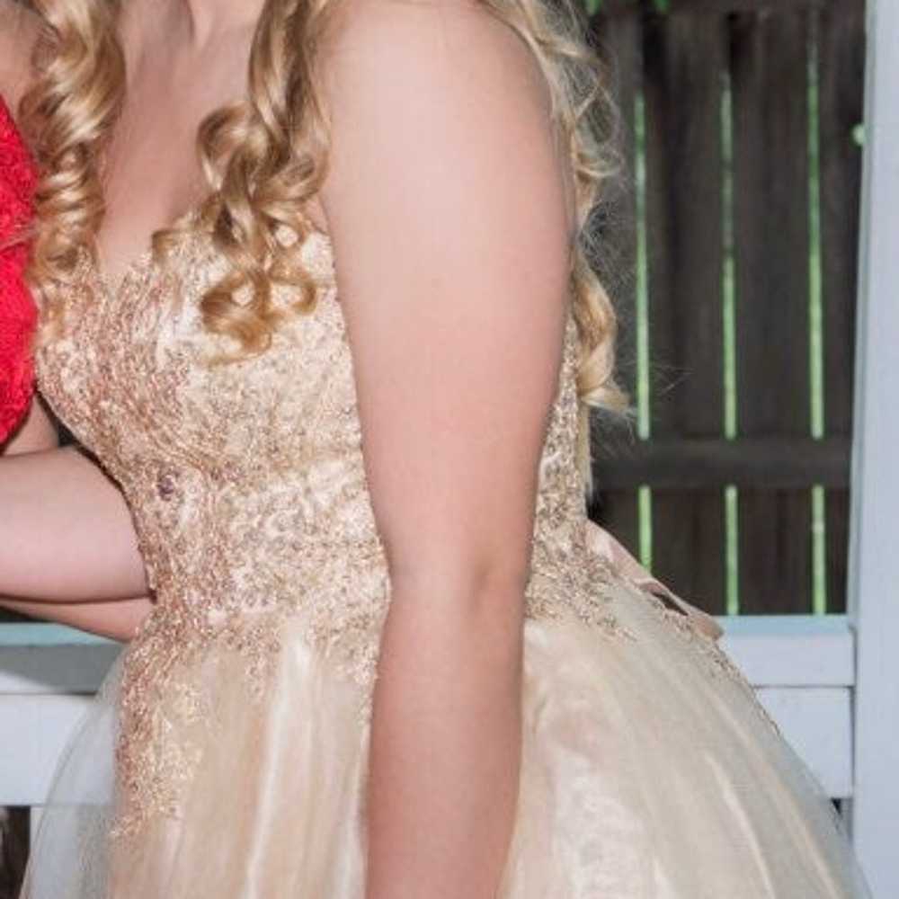 Gold Prom/ball Dress (ballgown/princess) - image 2