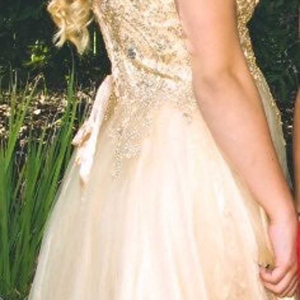Gold Prom/ball Dress (ballgown/princess) - image 3